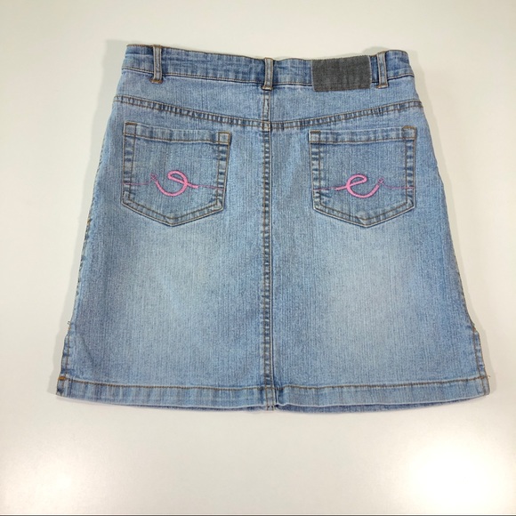 Zoey Beth Vintage Stretchy Mini Skirt - Picture 4 of 11